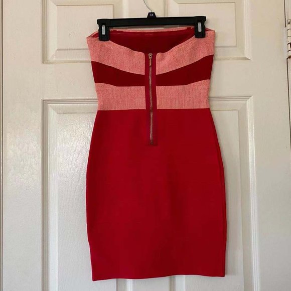 Guess Tube Bandage Dress Size S - Picture 3 of 8